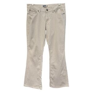 Levi Strauss Signature Modern Bootcut Jeans Beige Women’s 12 Short (34x29)